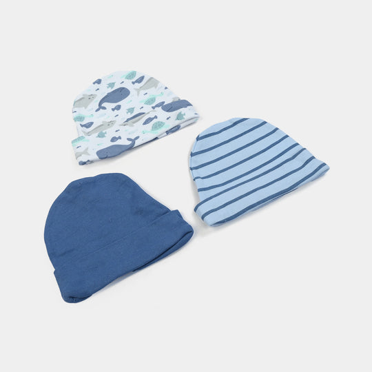 Pack OF 3 Infant Cap/Hat Set