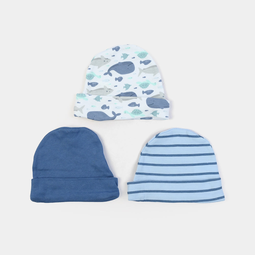 Pack OF 3 Infant Cap/Hat Set