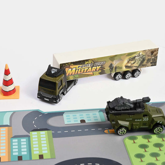 Die-Cast Metal Vehicle Garage Set