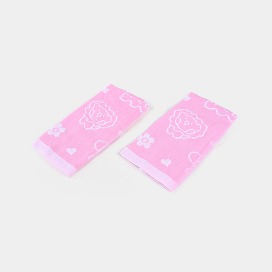 Baby Face Towel Pack Of 2 | Pink