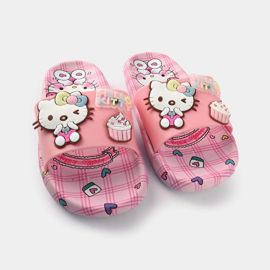 Girls Slippers DF-204-Pink