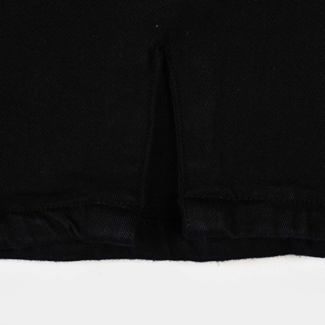 Infant Girls Lycra Jersey Jegging Sable-BLACK