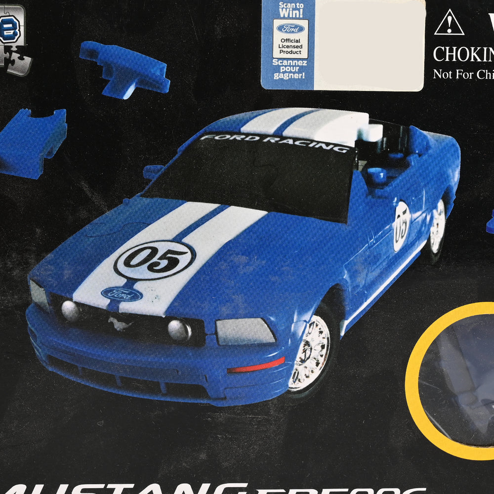 DIY Ford Mustang 3D Puzzle Blocks