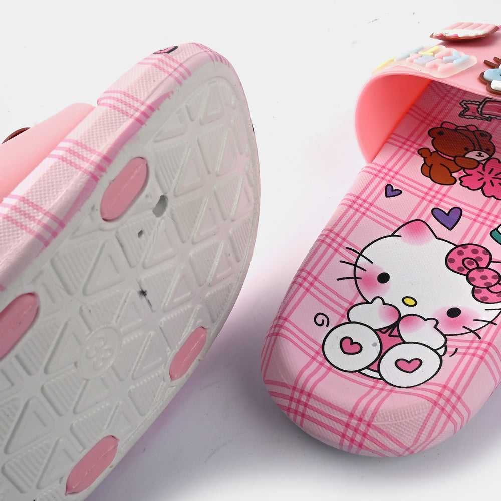 Girls Slippers DF-204-Pink