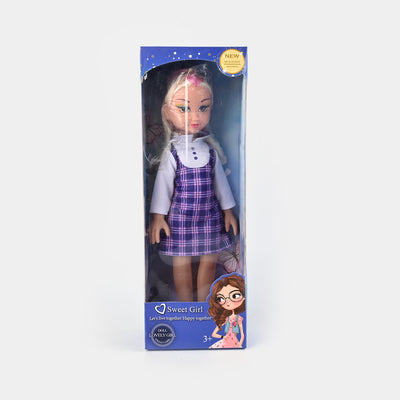 FASHION DOLL WITH MOVEABLE JOINT TOY FOR GIRLS