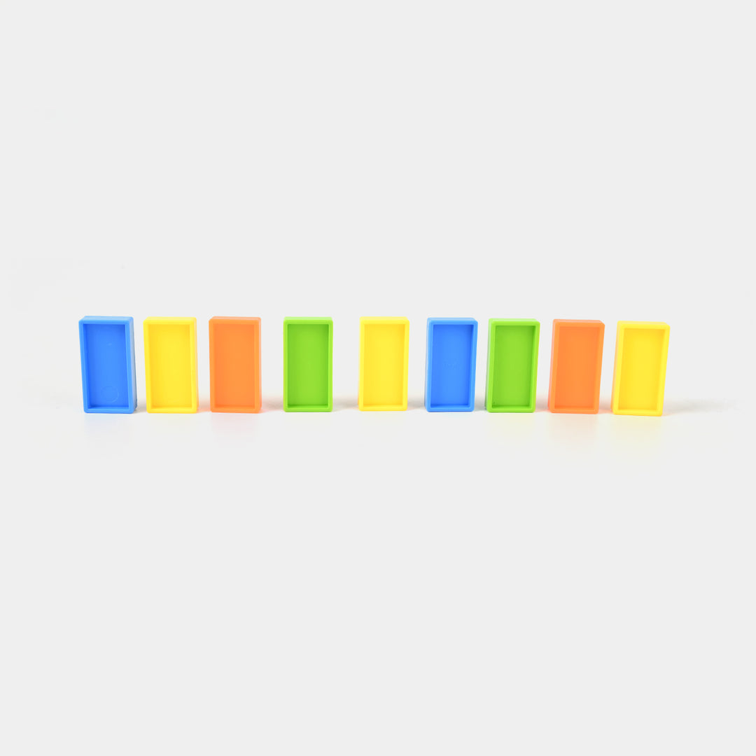 DOMINO TRAIN WITH LIGHT & MUSIC TOY FOR KIDS