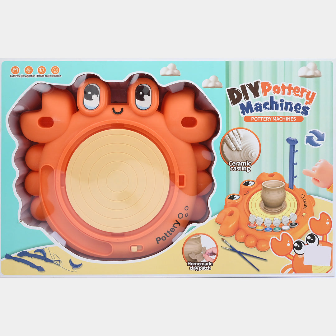 Kids DIY Pottery Wheel and Craft Kit