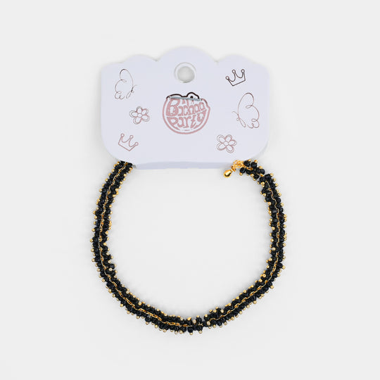 Elegant Fancy Golden Bracelet for Girls
