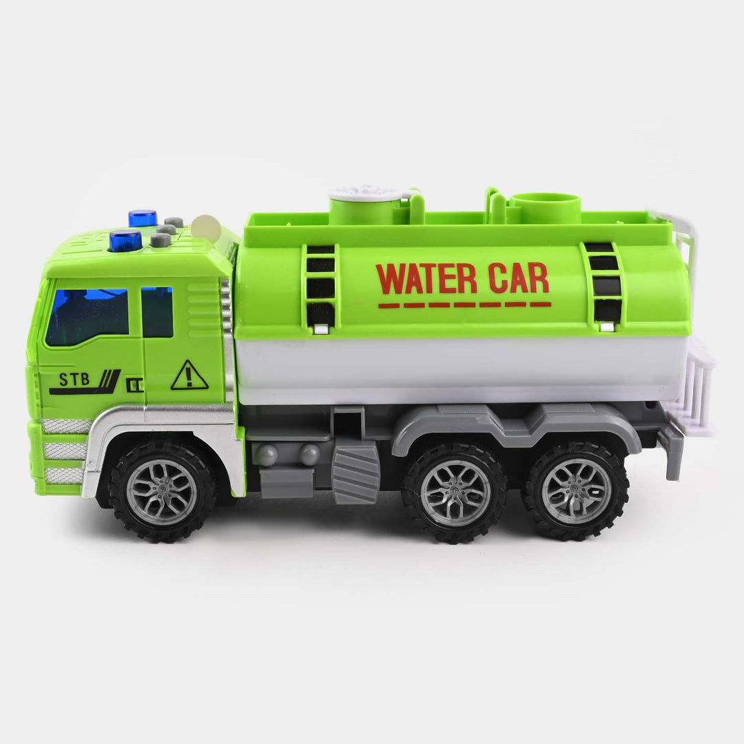 Inertia Sanitation Water Tanker With Light