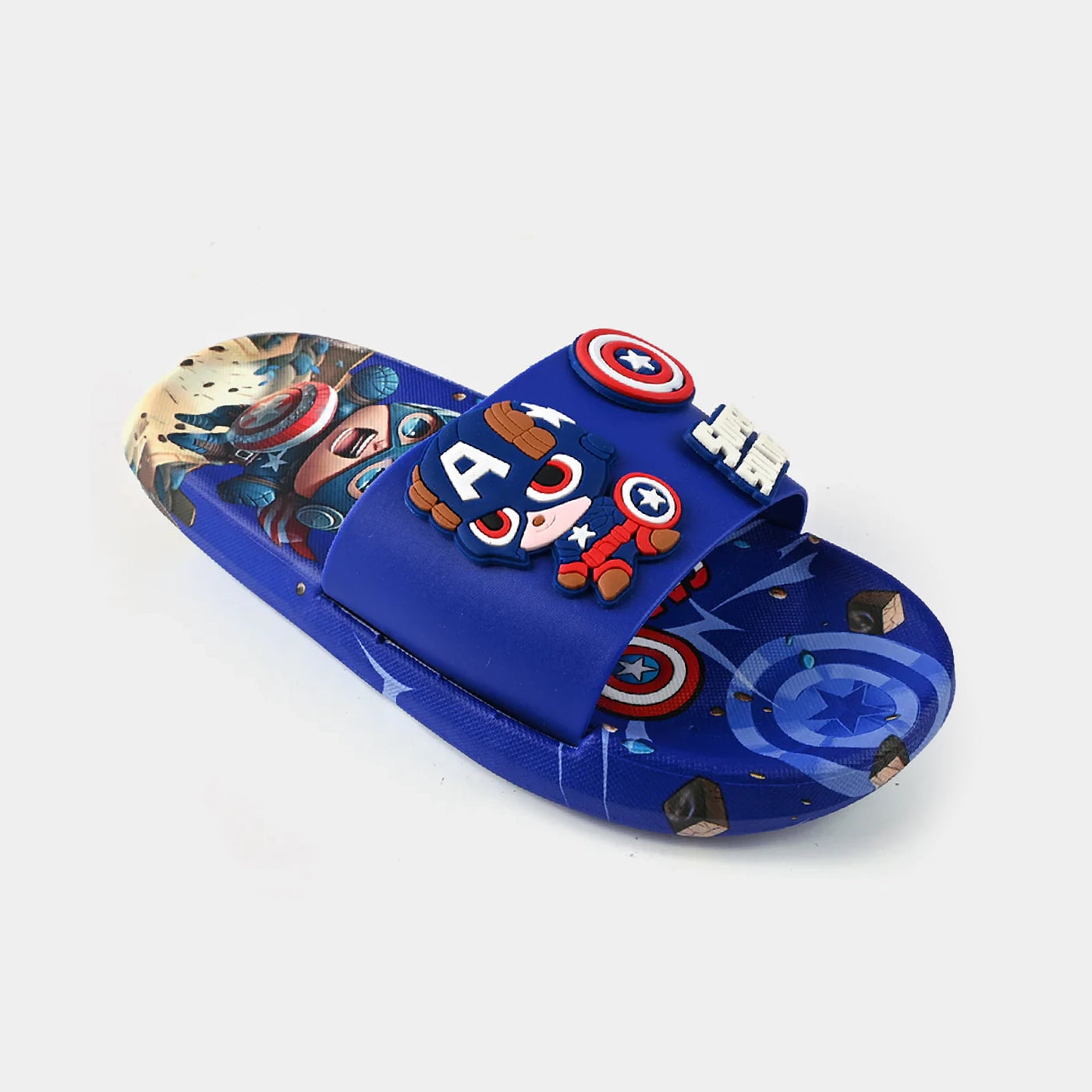 Boys Slippers DF-201-Blue