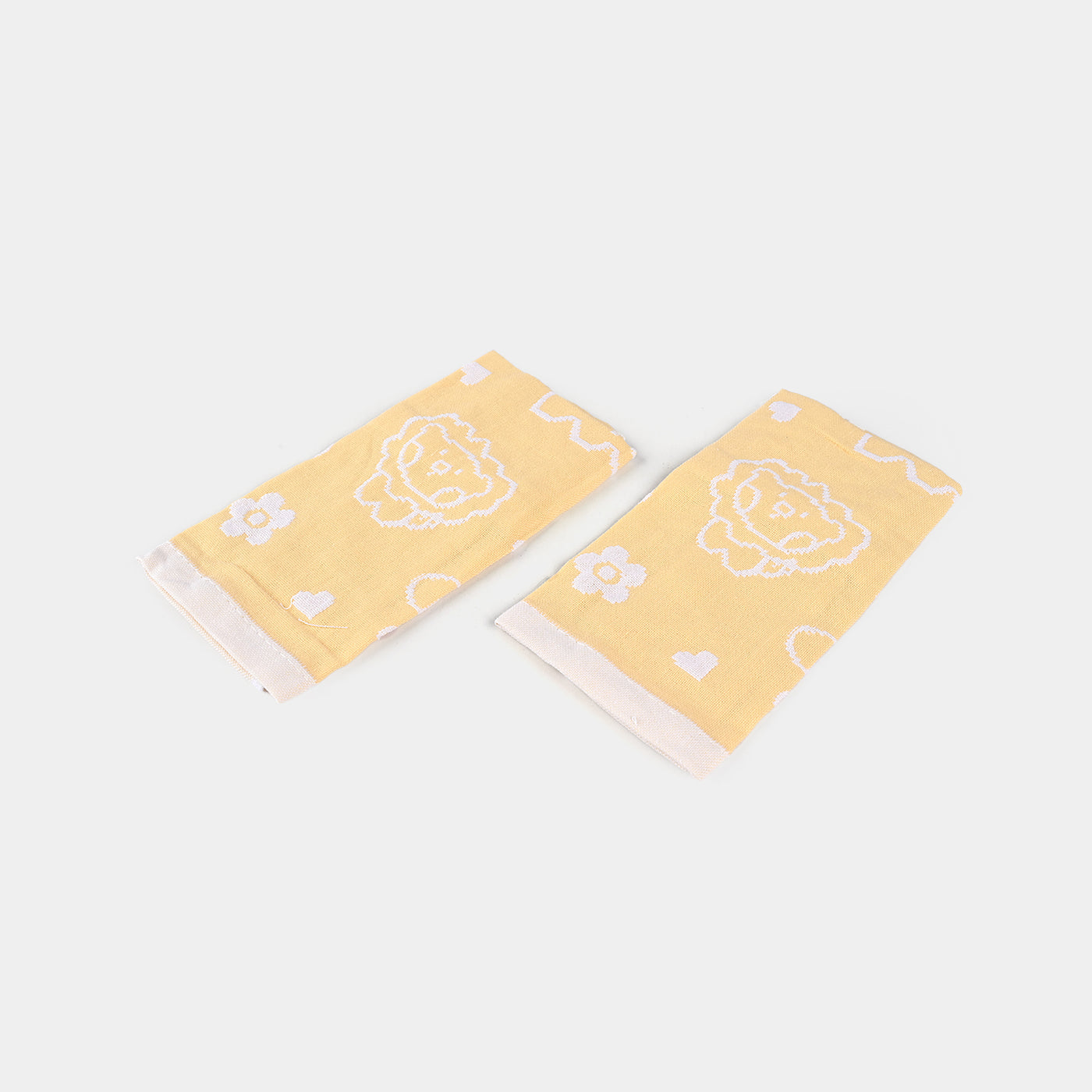 Baby Face Towel Pack Of 2 | Yellow