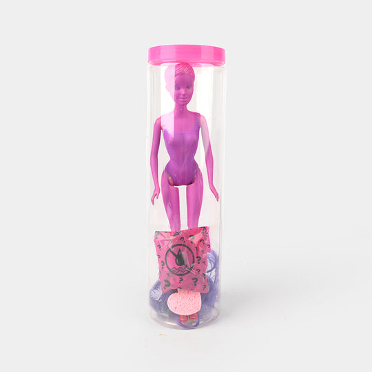 Beauty Doll Discoloration, Reveal Set For Girls