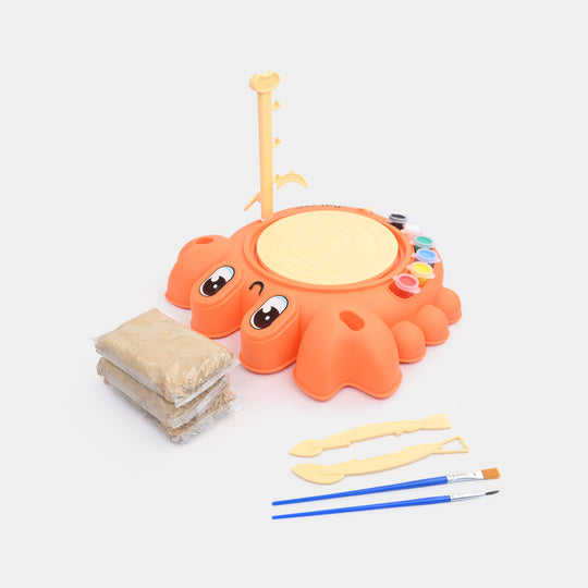 Kids DIY Pottery Wheel and Craft Kit