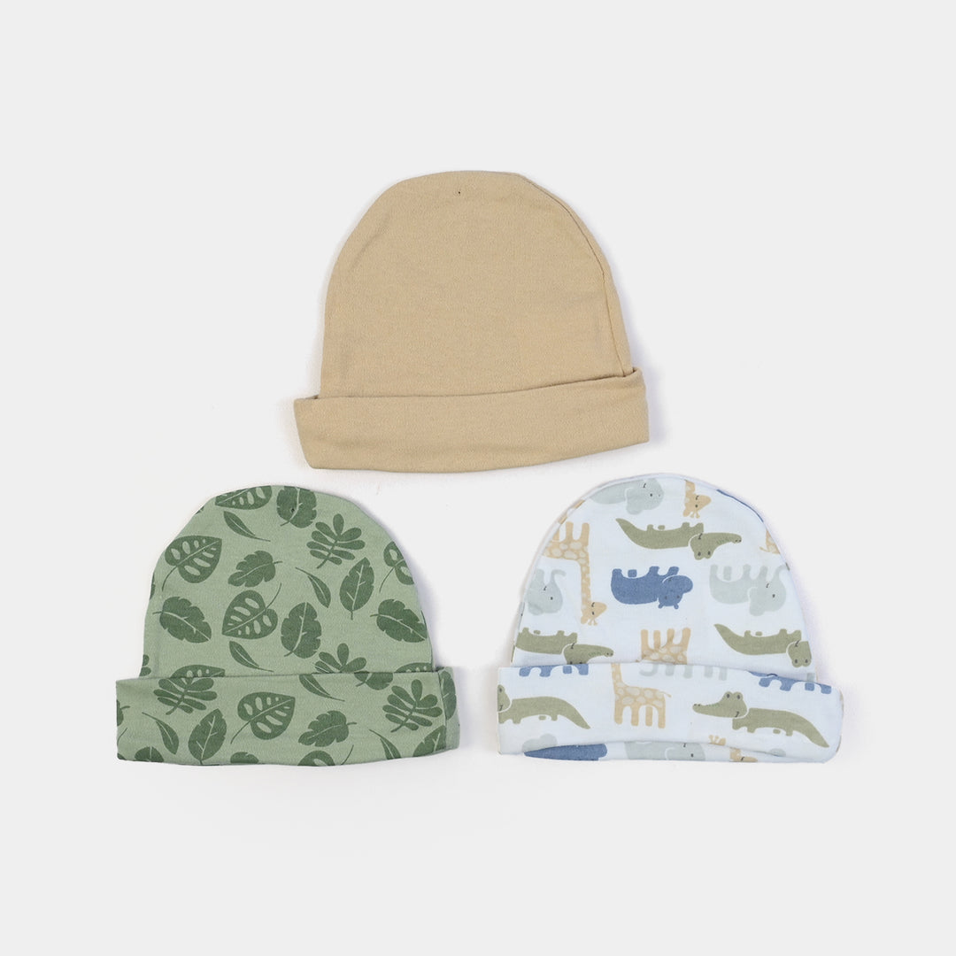 Pack OF 3 Infant Cap/Hat Set