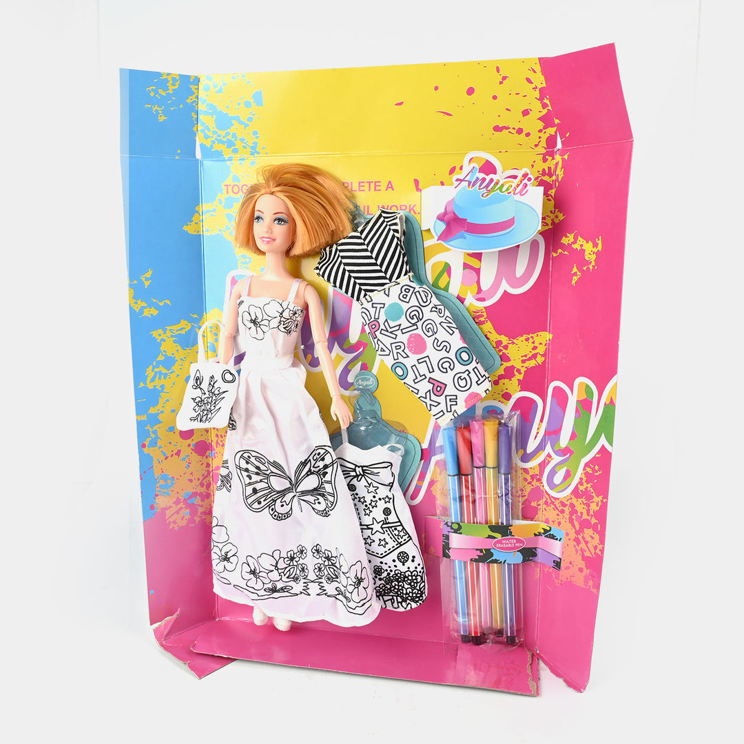 Fashion Doll Play Set For Girls