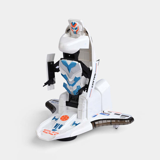 Electric Space Shuttle Musical Toy For Kids