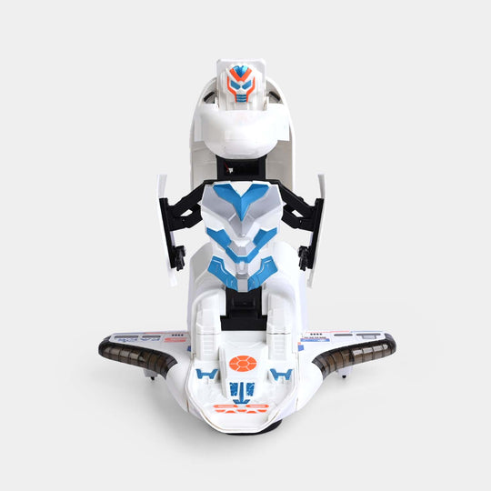 Electric Space Shuttle Musical Toy For Kids