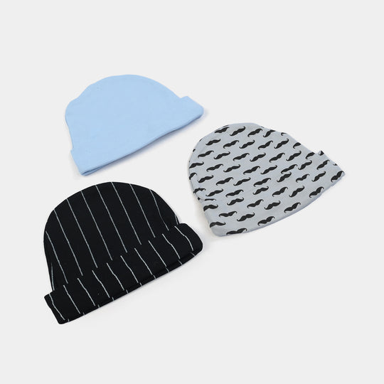 Pack OF 3 Infant Cap/Hat Set