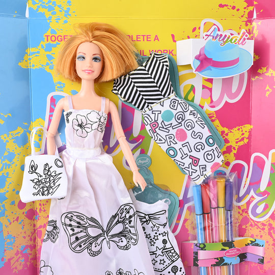 Fashion Doll Play Set For Girls