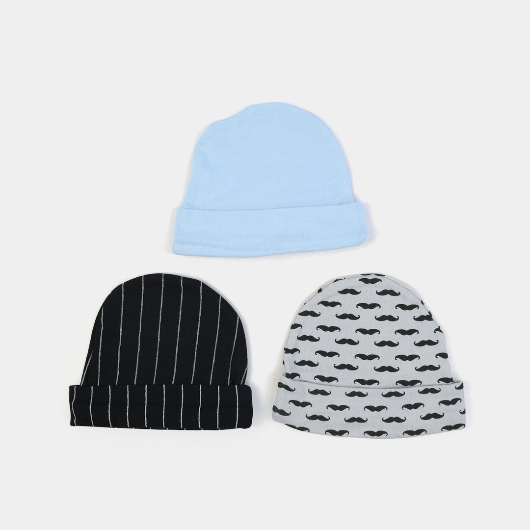 Pack OF 3 Infant Cap/Hat Set