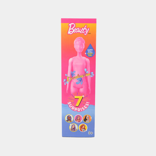 Beauty Doll Discoloration, Reveal Set For Girls