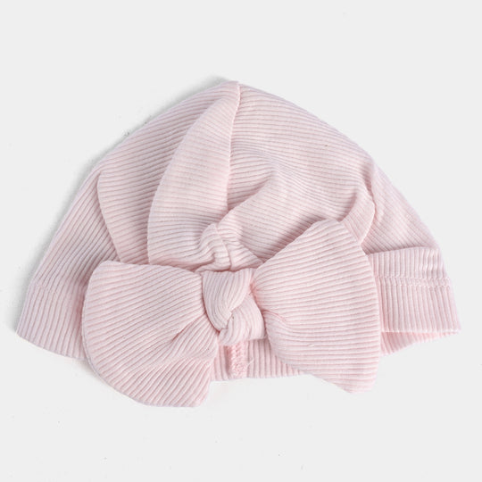 Cute Baby Bow Cap 6M+