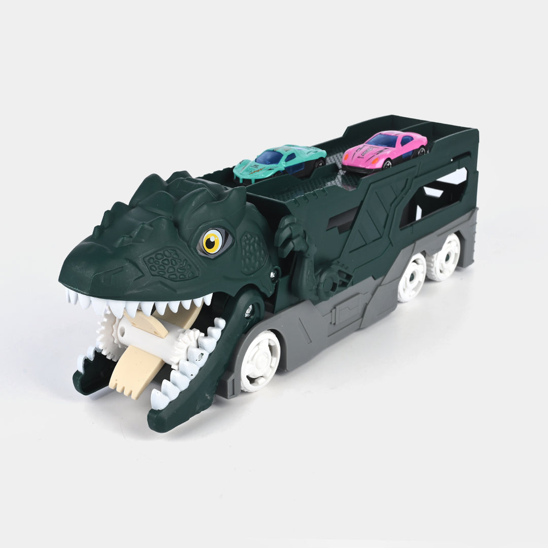 Dino Parking Lot Play Set with Light & Sound