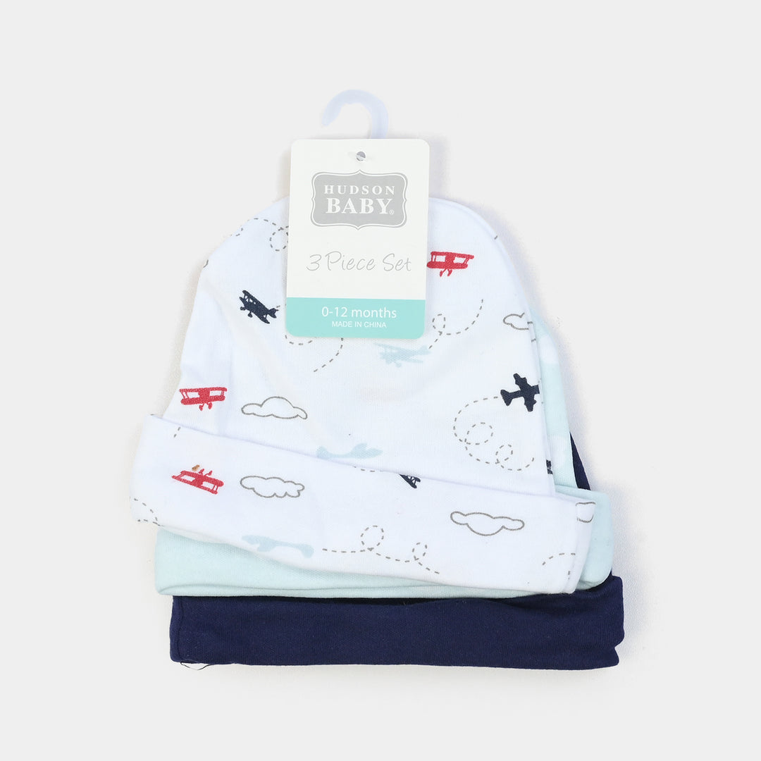 Pack OF 3 Infant Cap/Hat Set