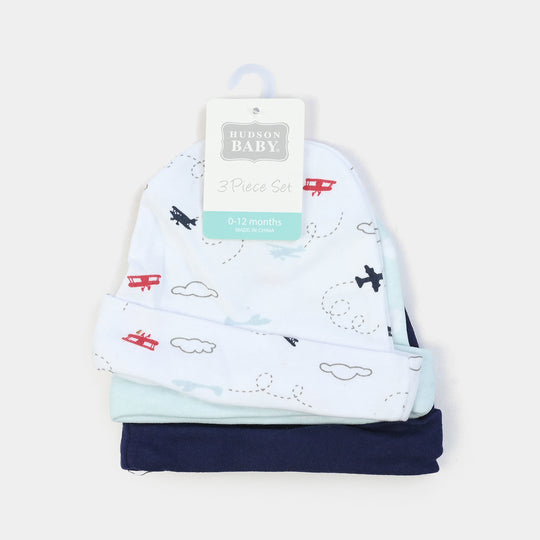 Pack OF 3 Infant Cap/Hat Set