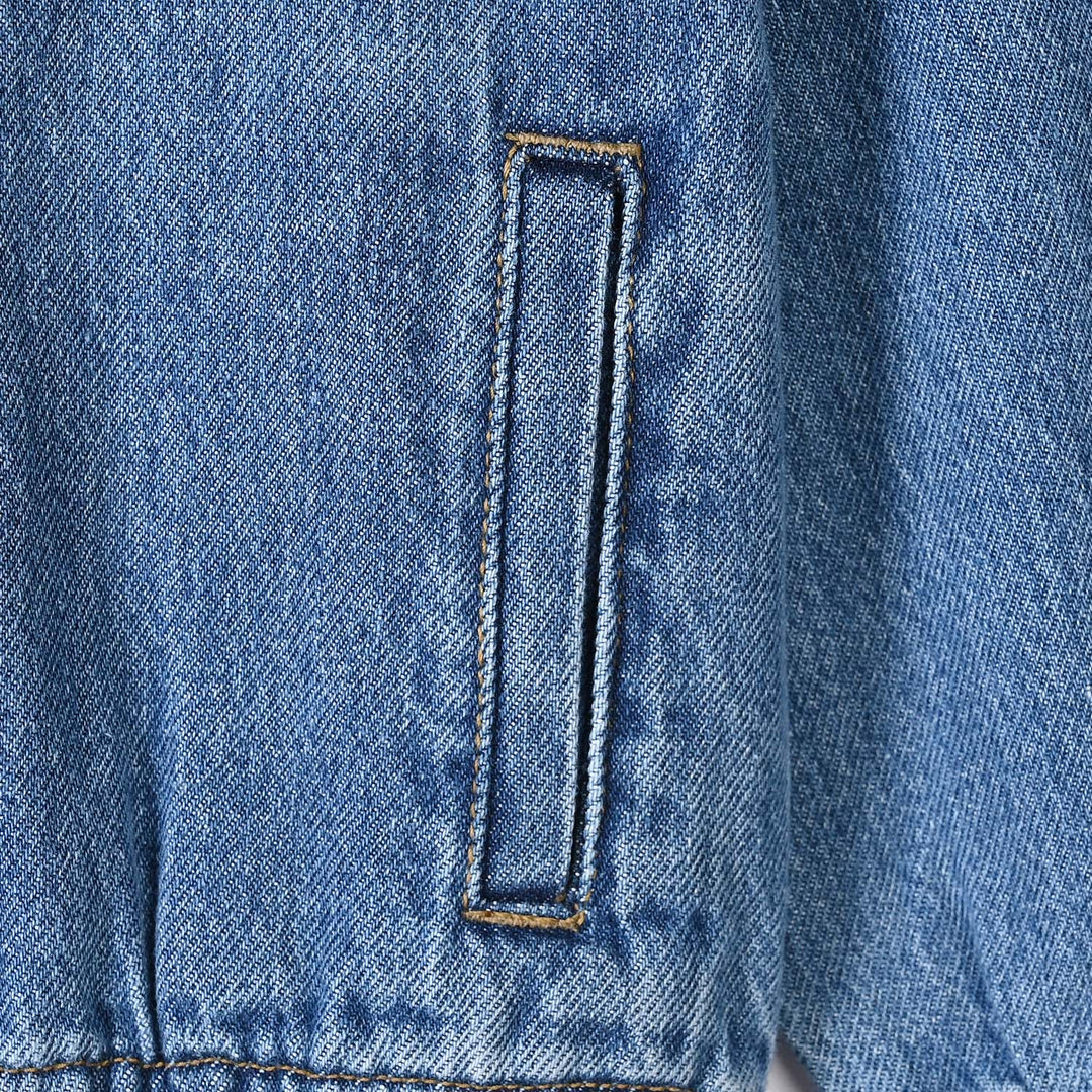 Boys Denim rigid Jacket Superior-LT.Blue