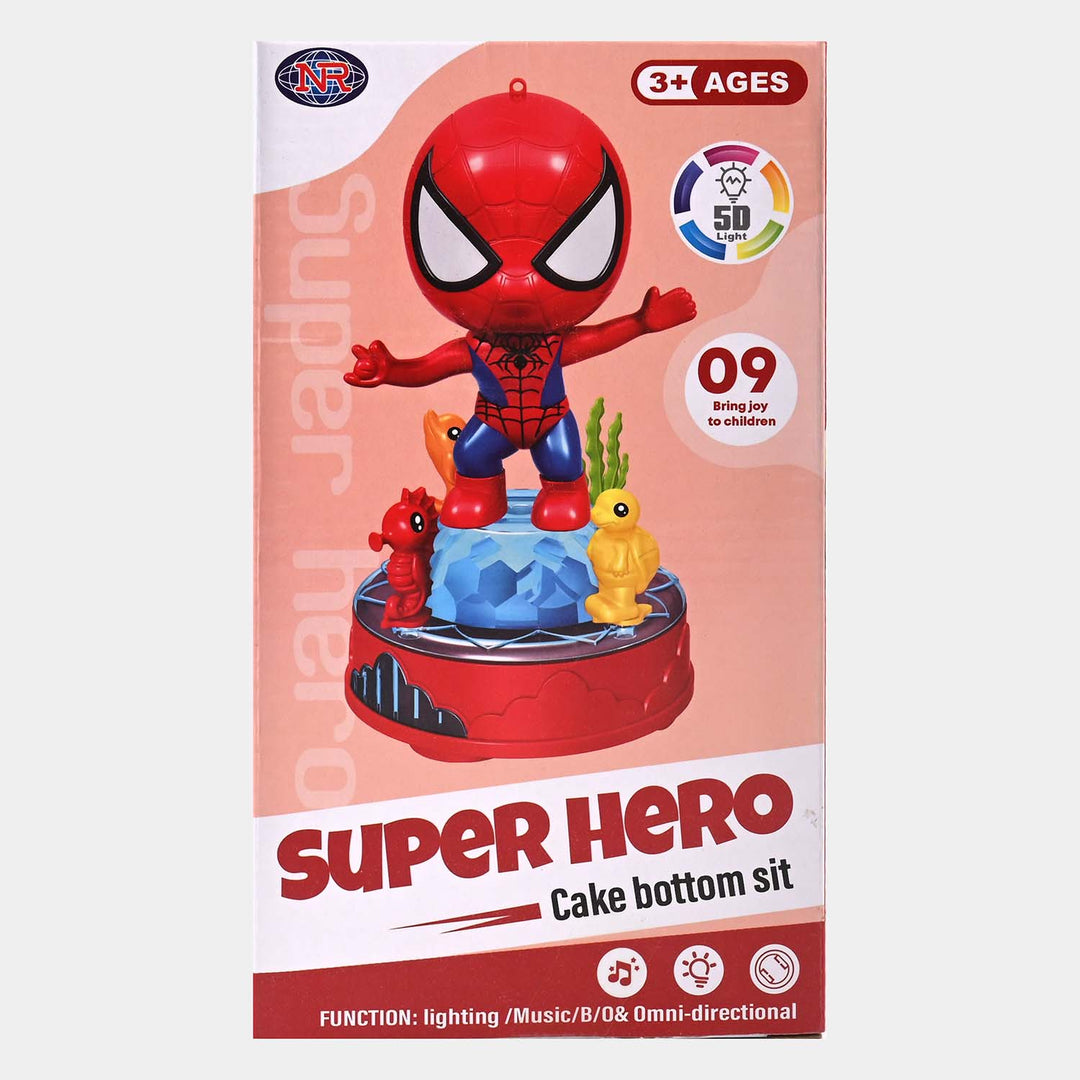 Character Hero Toy With Light & Music