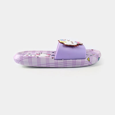 Girls Slippers DF-204-Purple