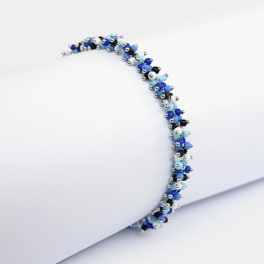 Elegant Fancy Silver Bracelet for Girls