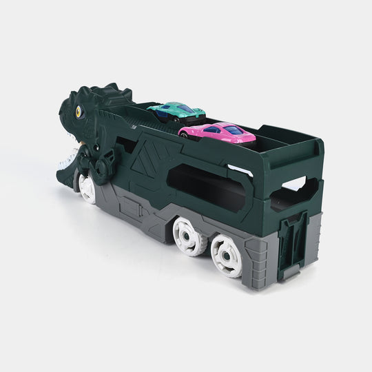 Dino Parking Lot Play Set with Light & Sound