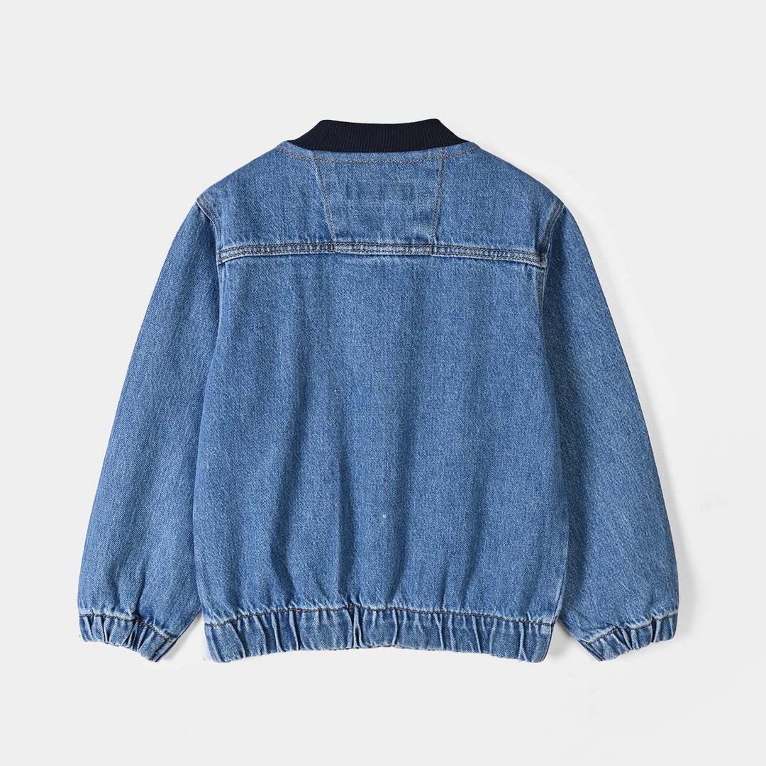 Boys Denim rigid Jacket Superior-LT.Blue