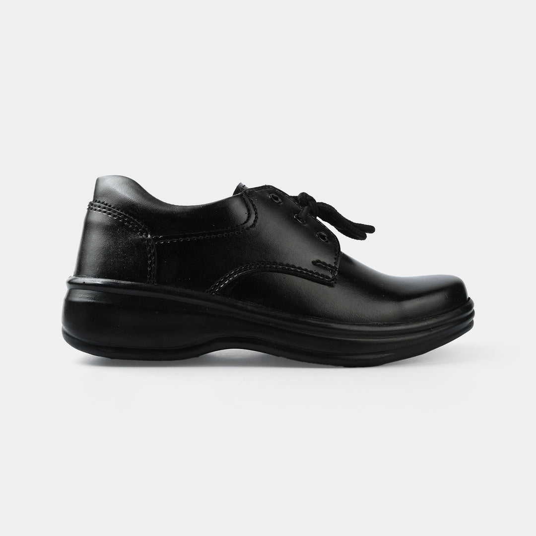 Boys School Shoes ES-21-BLACK
