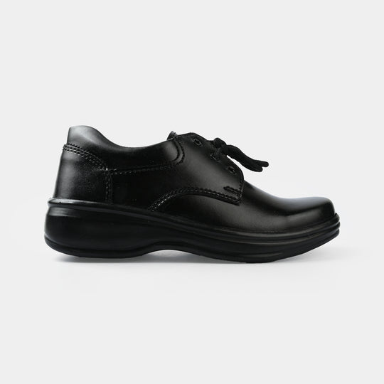 Boys School Shoes ES-21-BLACK