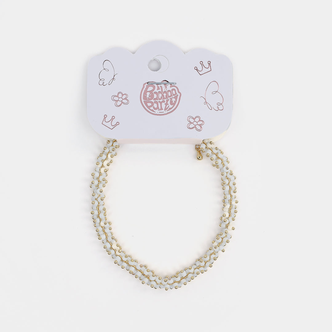 Elegant Fancy Golden Bracelet for Girls