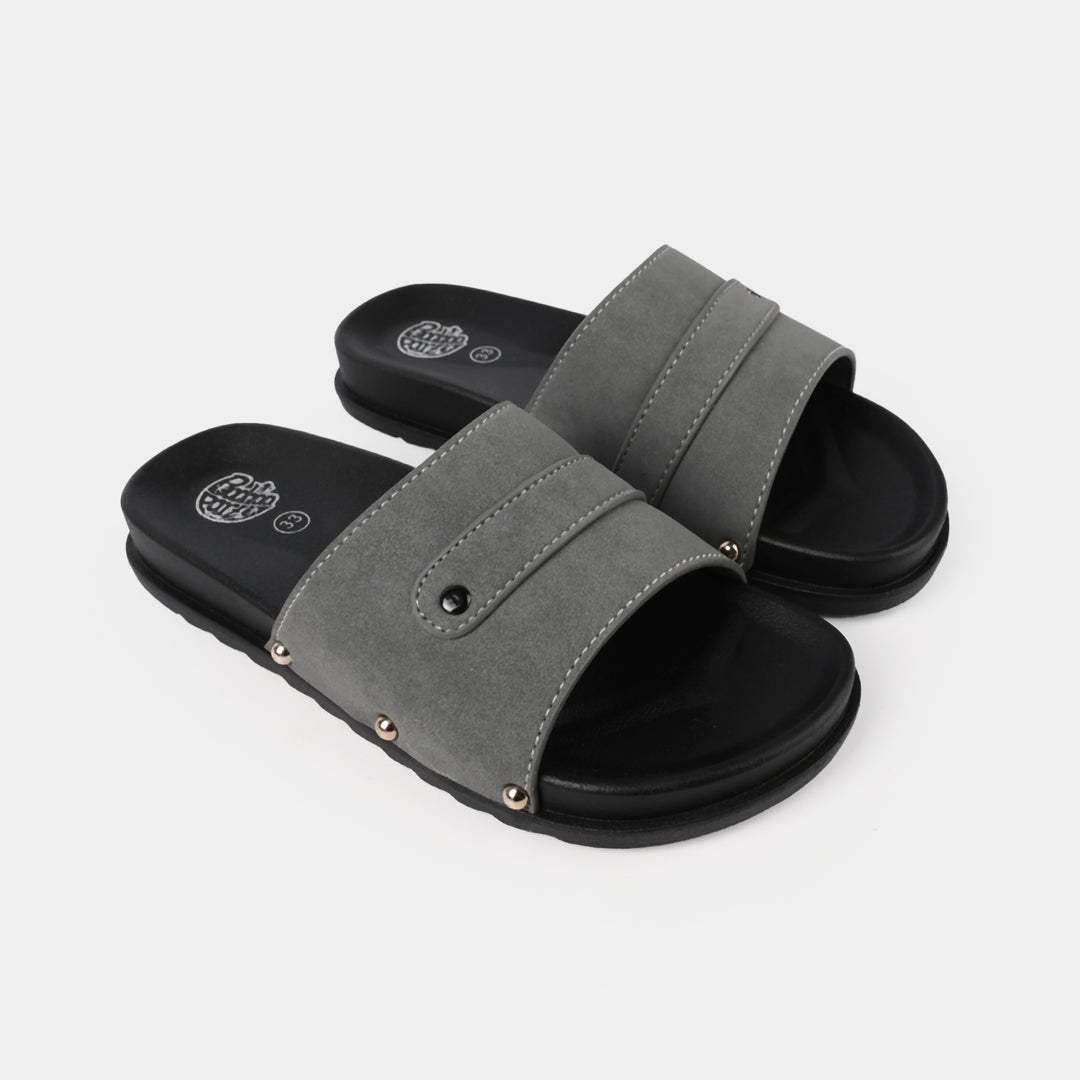 Boys Slides 11-93-GREY