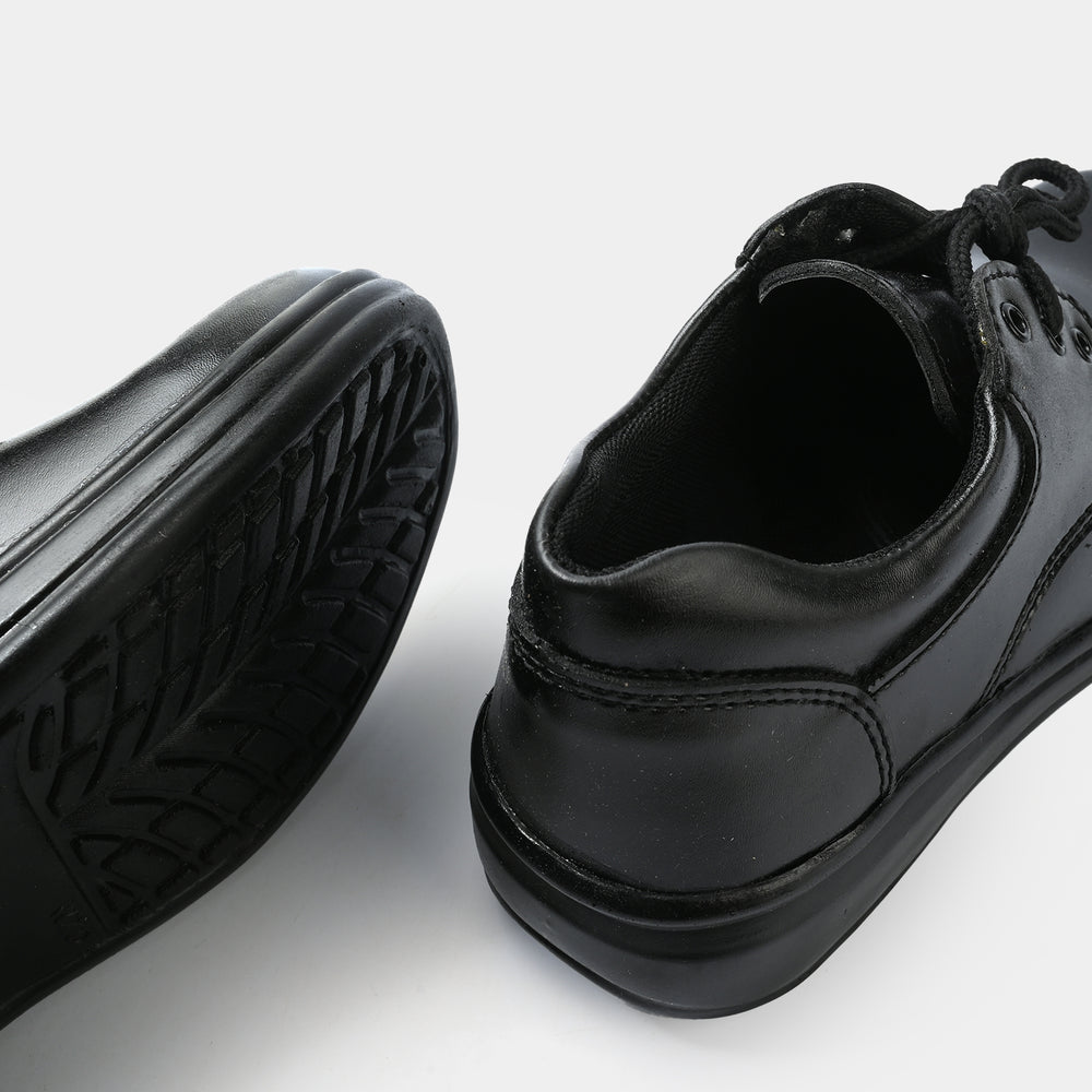 Boys School Shoes ES-21-BLACK