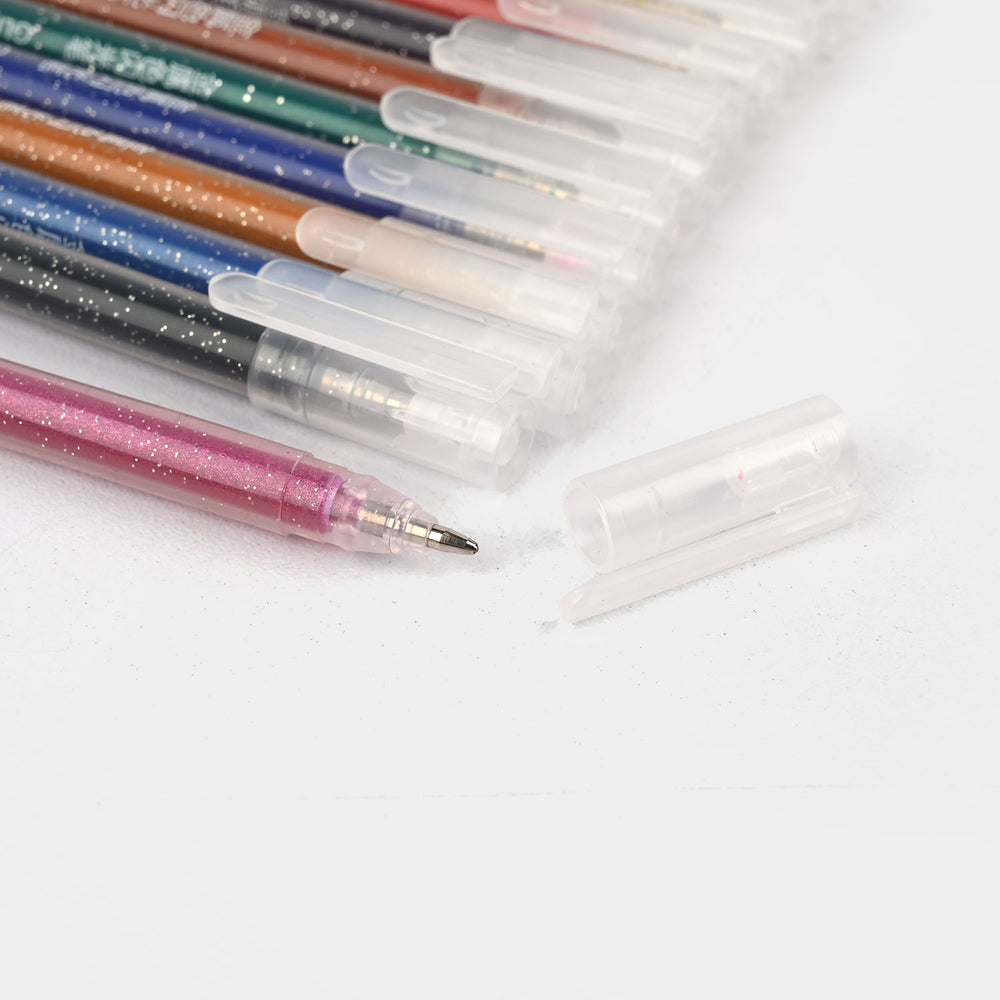 Glitter Color Pen 12Pcs Set For kids