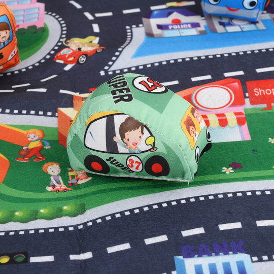 Dream Track Mat With Stuff Car For Kids