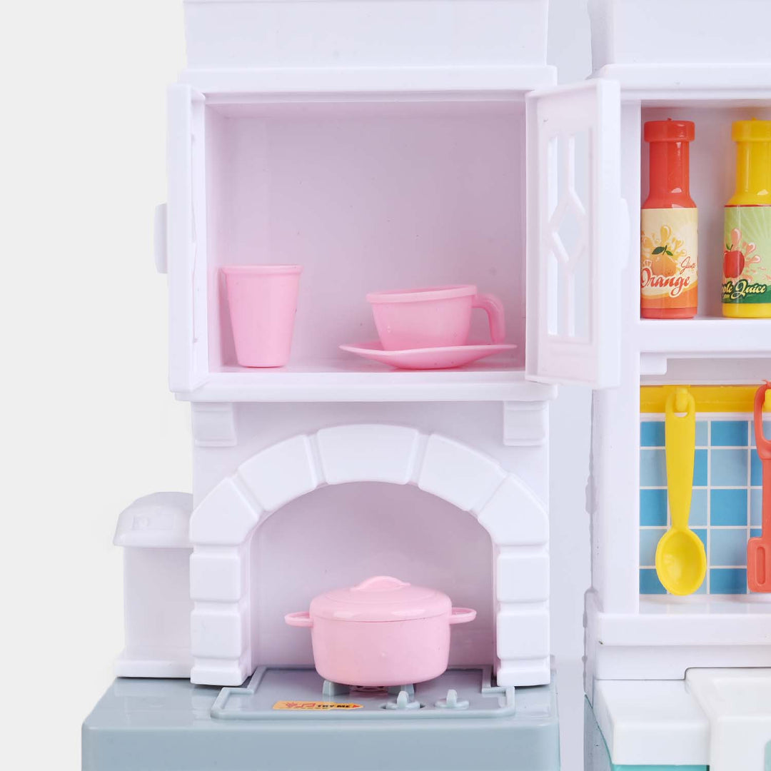 Classic Modern Kitchen Play Set with Light & Sound