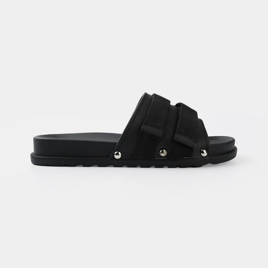 Boys Slide B-1370-BLACK
