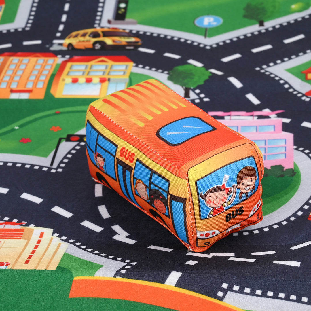Dream Track Mat With Stuff Car For Kids