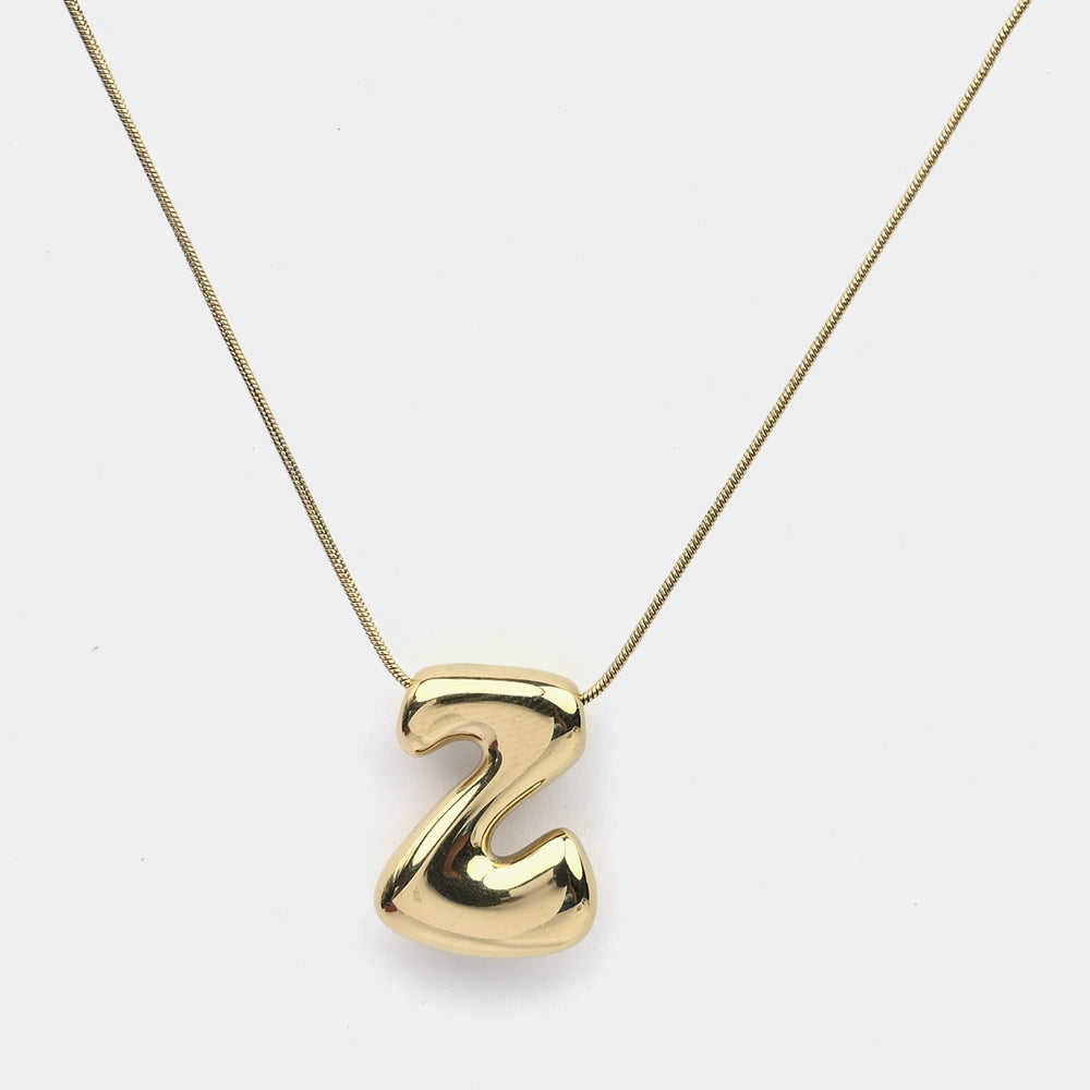 Necklace & Alphabet Pendant for Girls