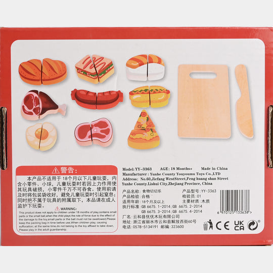 Wooden Cut Food