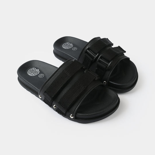 Boys Slide B-1370-BLACK