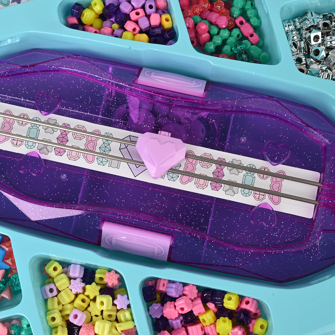 Girl's Creator Gem Bracelet Maker – DIY Jewelry Craft Kit