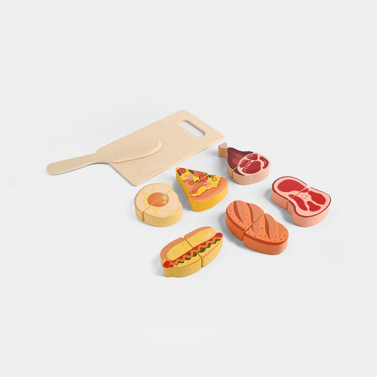 Wooden Cut Food
